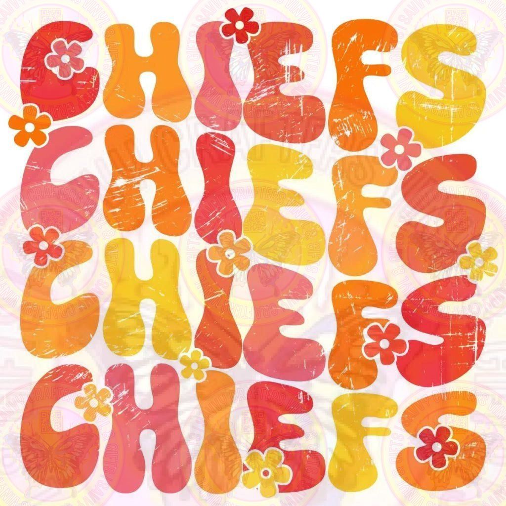 KC Chiefs Chiefs Chiefs - Savvy Crafters Vinyl & Gifts