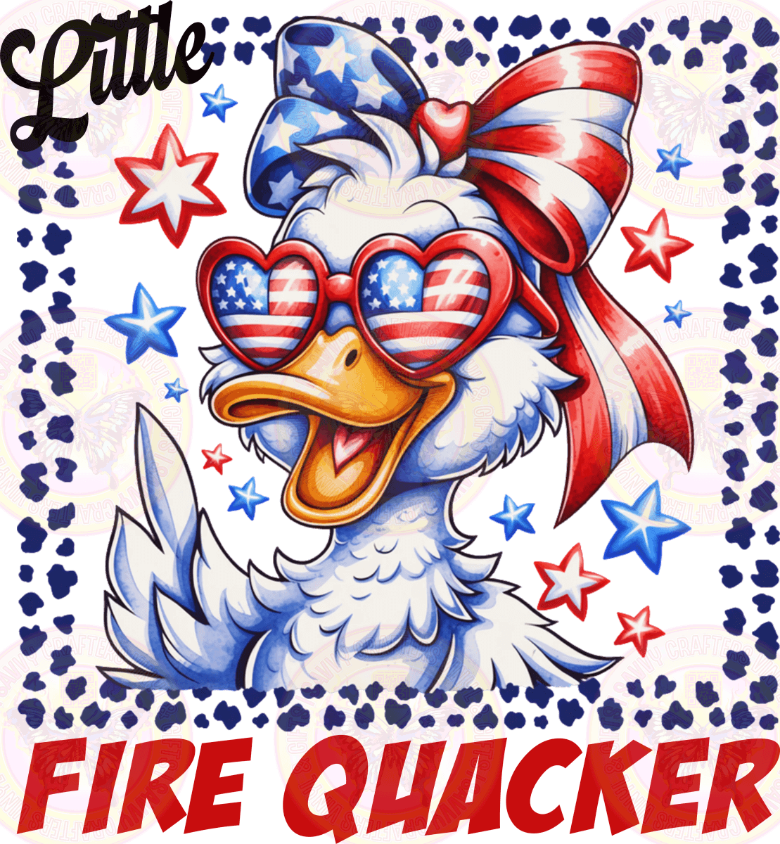 Little Fire Quacker - Savvy Crafters Vinyl & Gifts