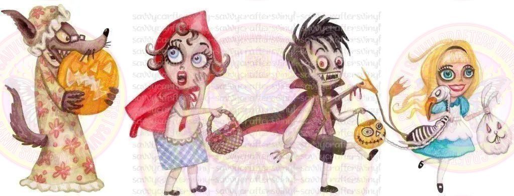 Little Red Riding Hood Halloween - Savvy Crafters Vinyl & Gifts