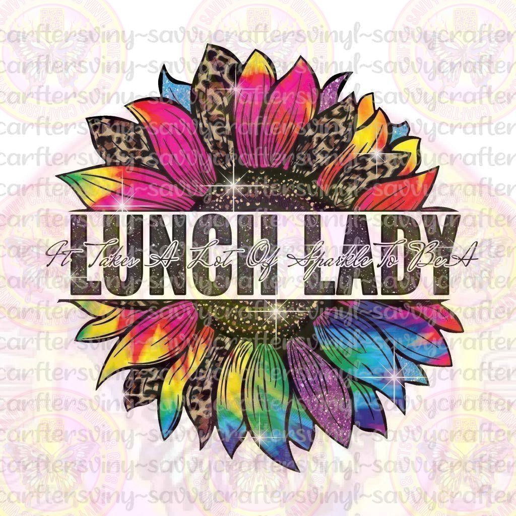 Lunch Ladies Sparkle - Savvy Crafters Vinyl & Gifts