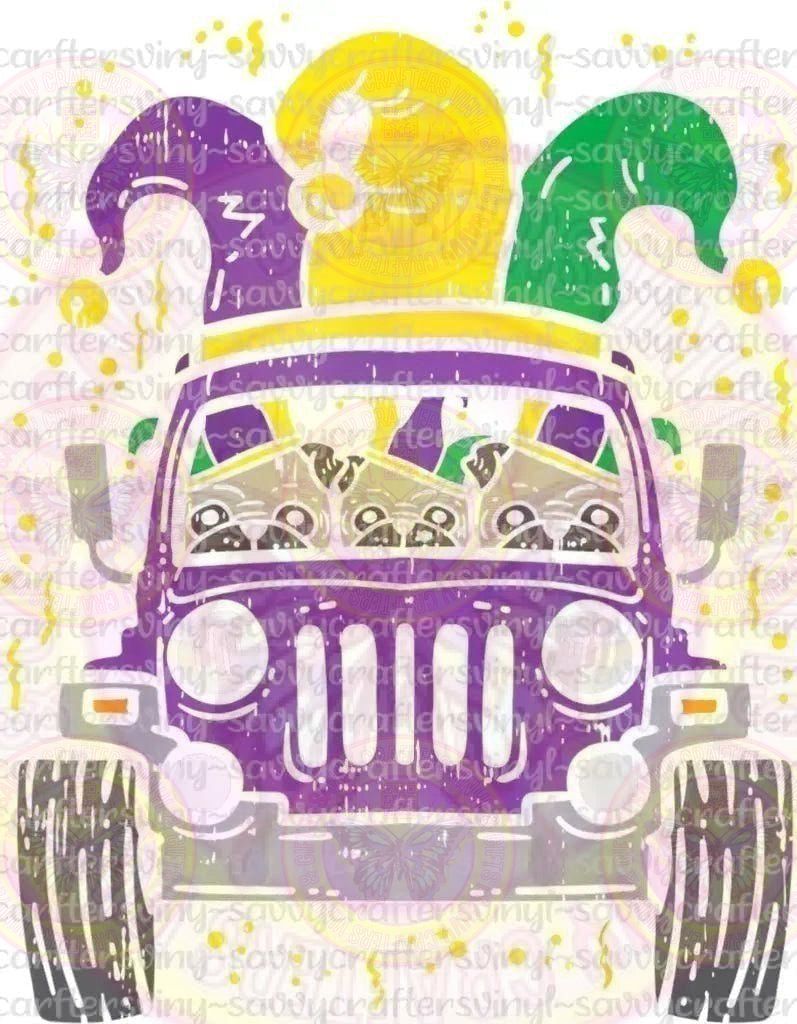 Mardi Gras Dogs - Savvy Crafters Vinyl & Gifts