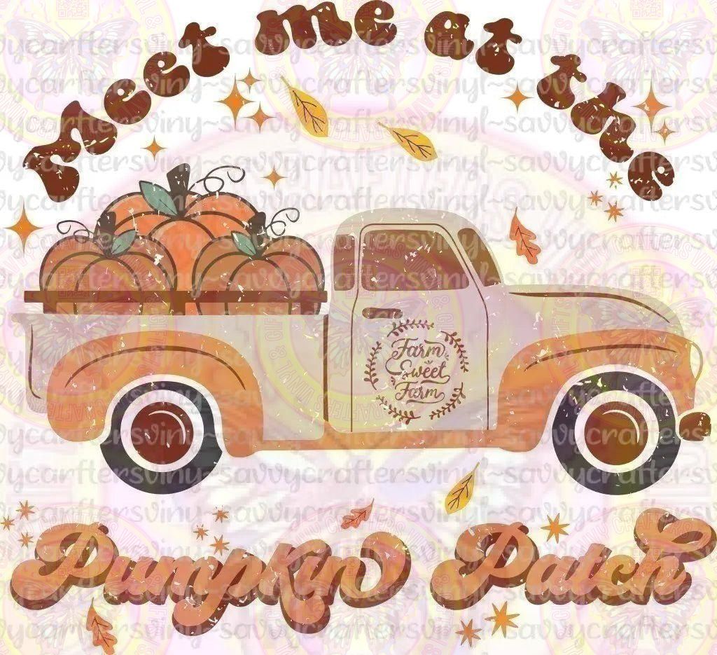 Meet Me at the Pumpkin Patch - Savvy Crafters Vinyl & Gifts