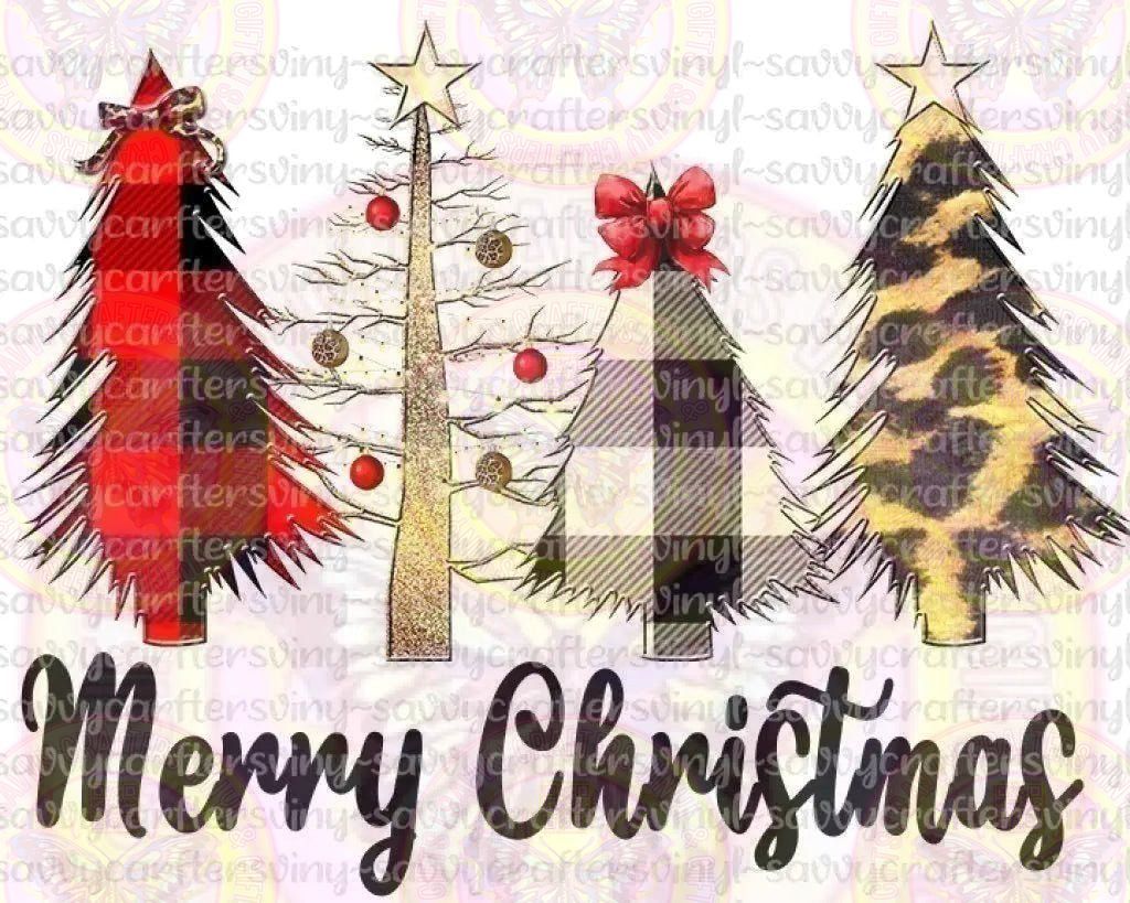 Merry Christmas Scene - Savvy Crafters Vinyl & Gifts