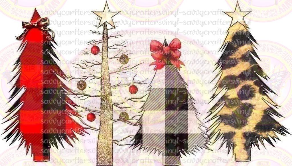 Merry Christmas Scene (no words) - Savvy Crafters Vinyl & Gifts