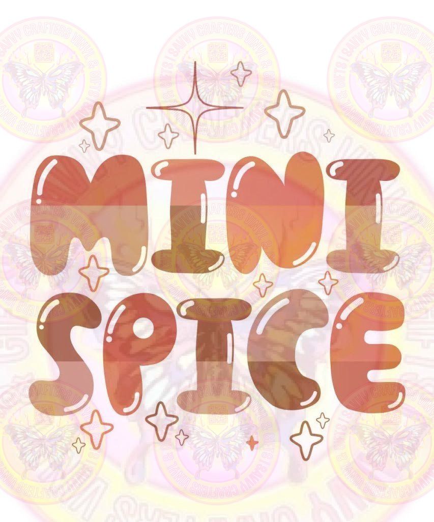 Mini Spice - Savvy Crafters Vinyl & Gifts