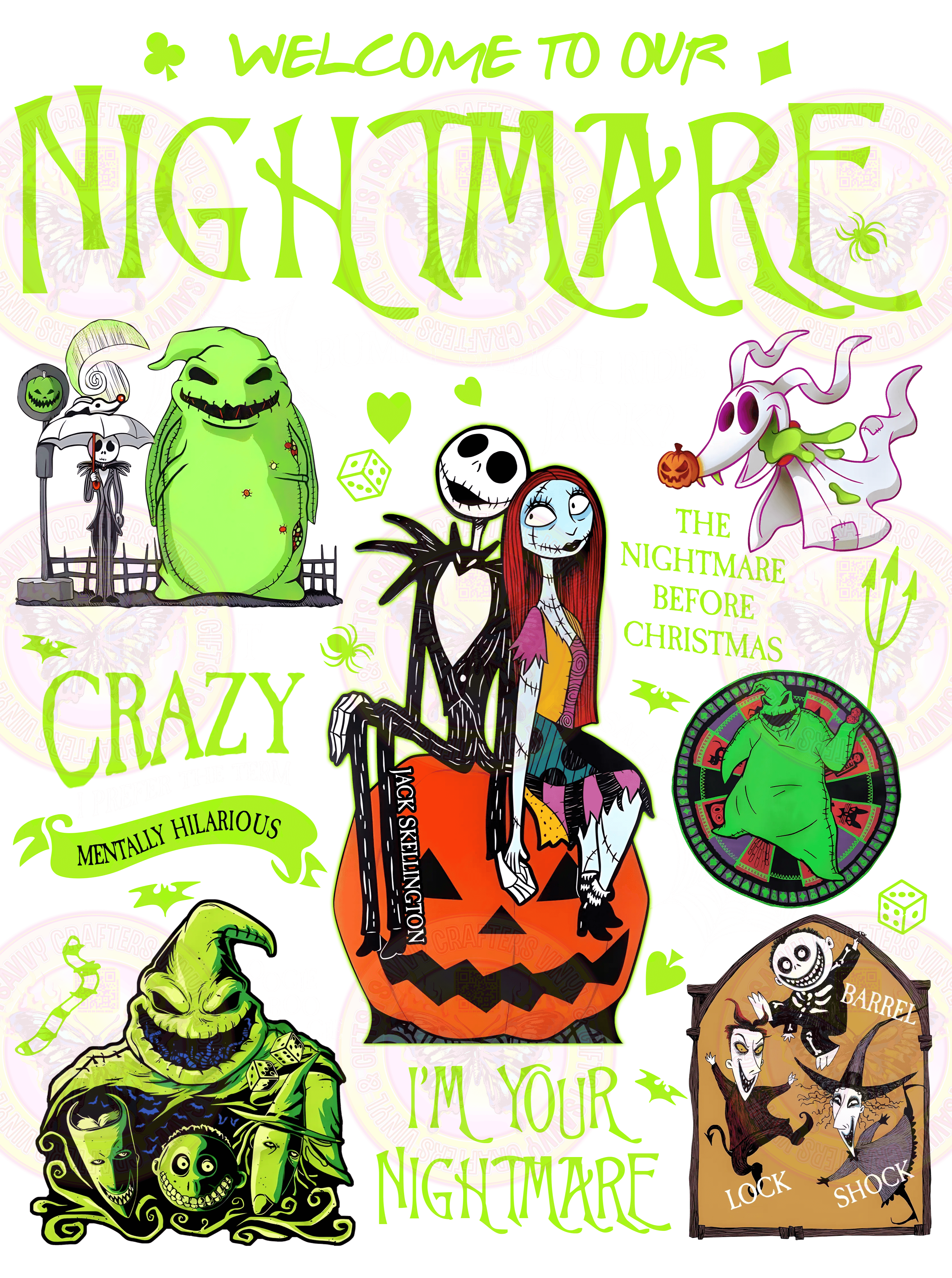 NBC Welcome to our Nightmare - Savvy Crafters Vinyl & Gifts