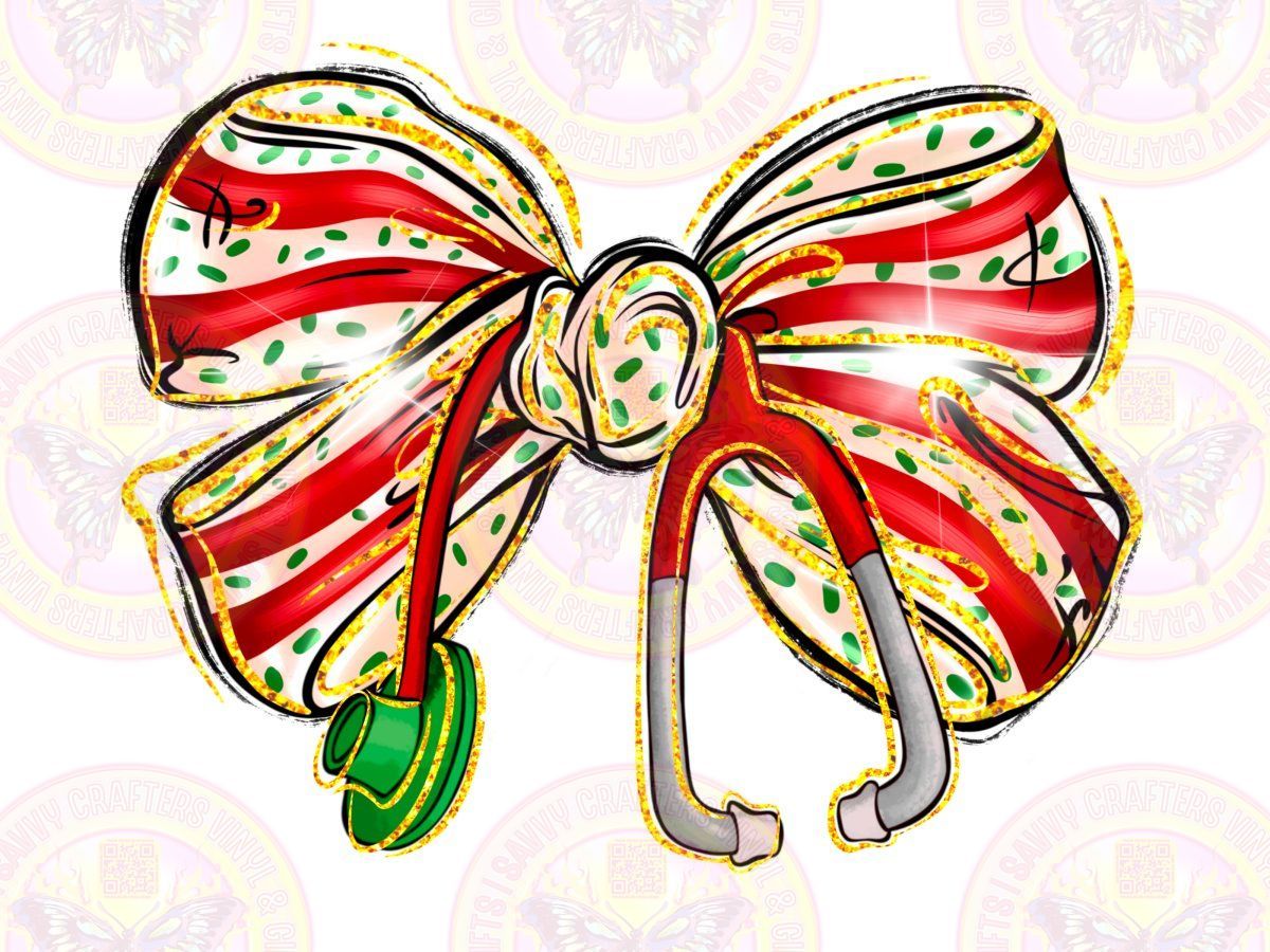 Nurse Debbie Cake Coquette Bow - Savvy Crafters Vinyl & Gifts