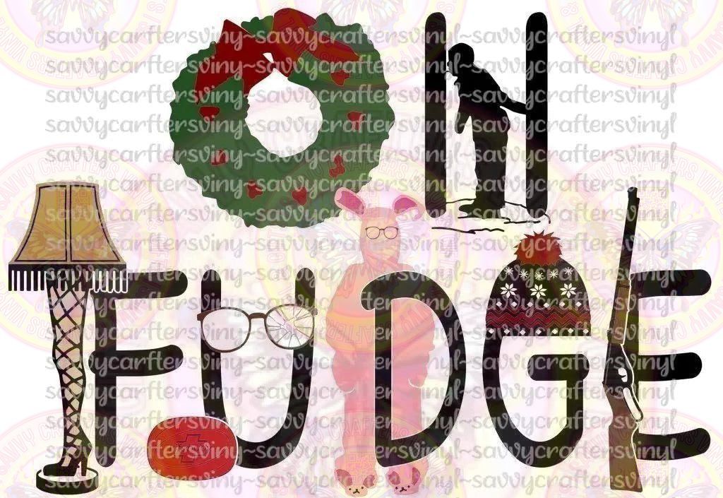 Oh Fudge - Savvy Crafters Vinyl & Gifts