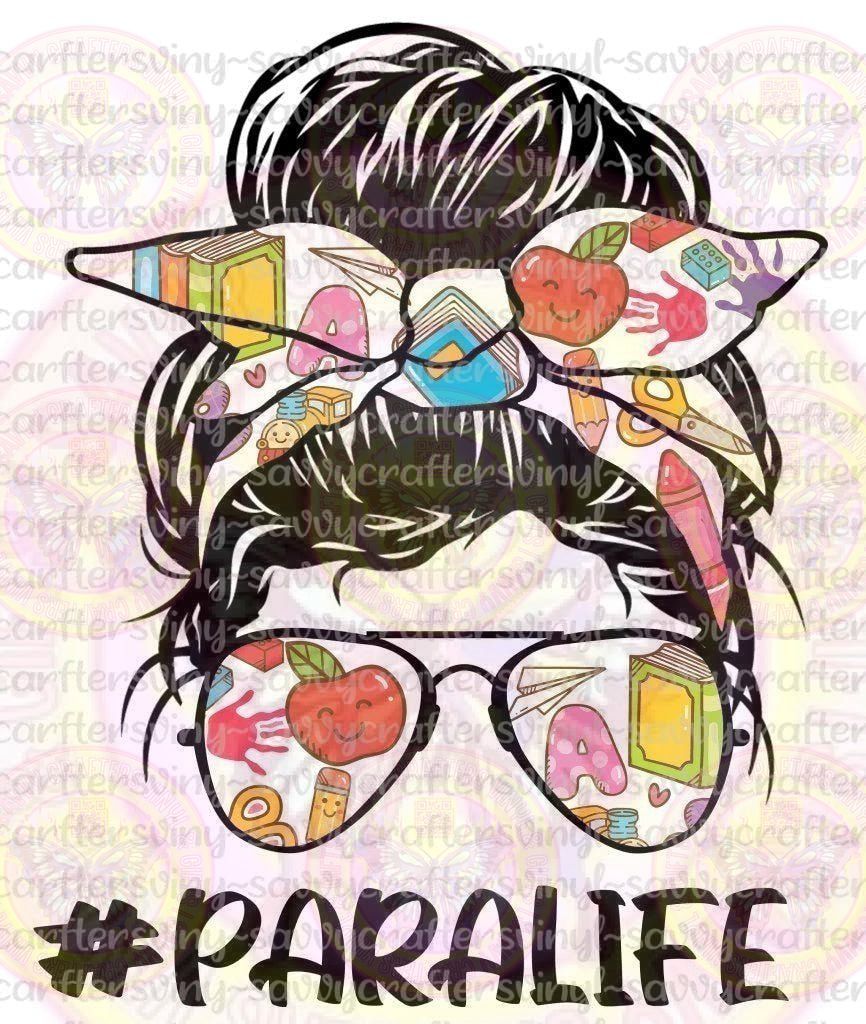 PARALIFE Bun Head - Savvy Crafters Vinyl & Gifts