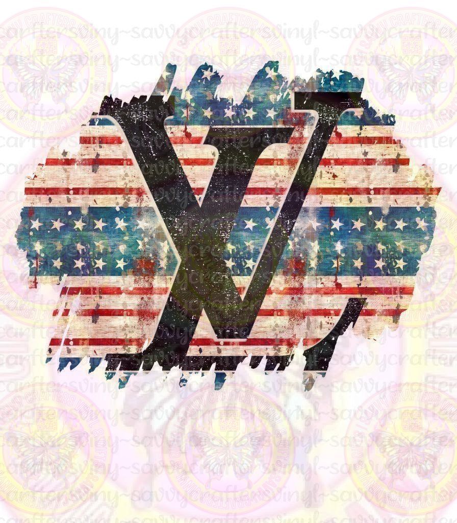 Patriotic Fashion Logo - Savvy Crafters Vinyl & Gifts