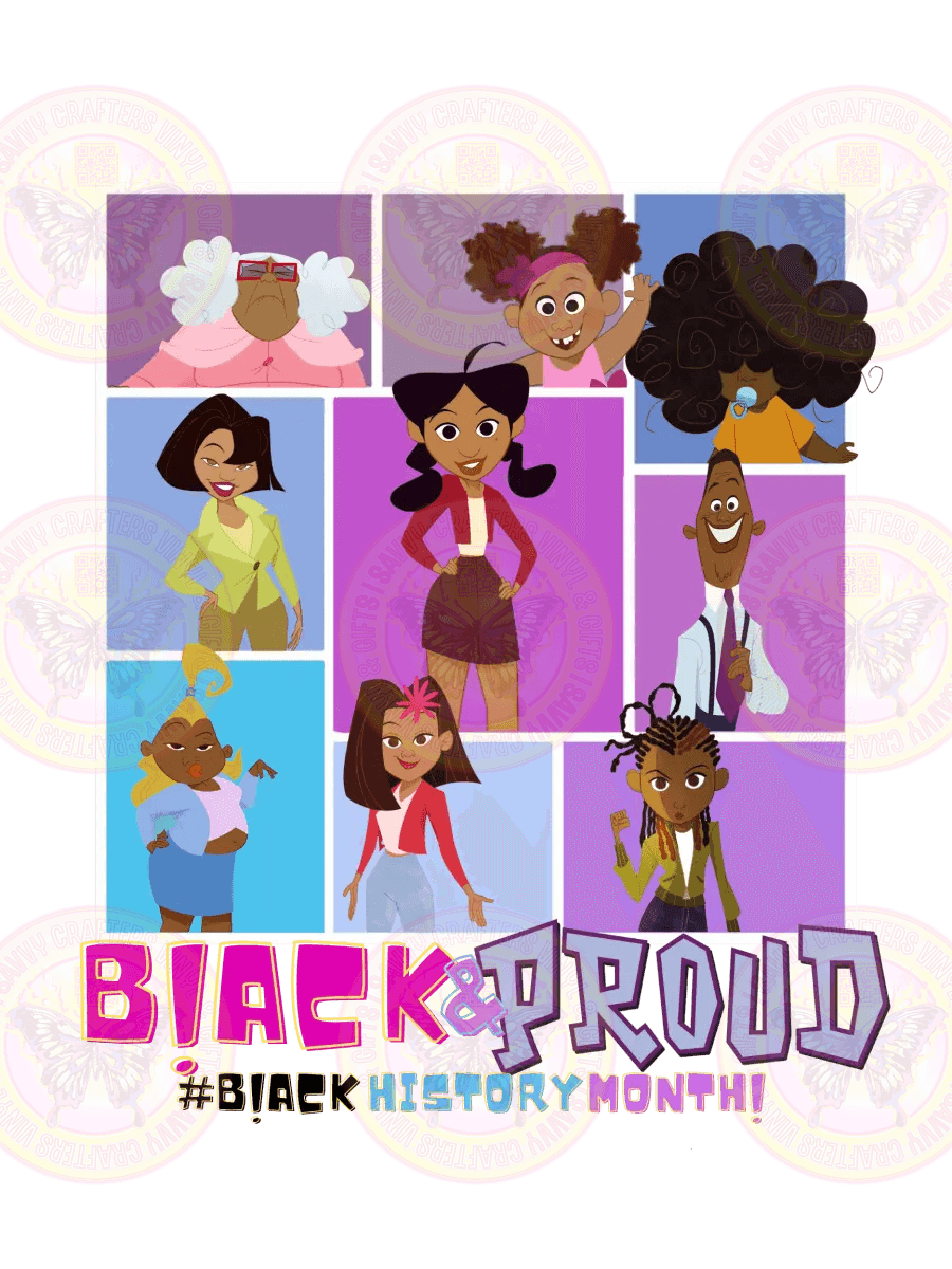 Proud Black Family - Savvy Crafters Vinyl & Gifts