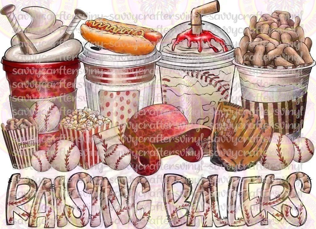 Raising Ballers Drinks - Savvy Crafters Vinyl & Gifts