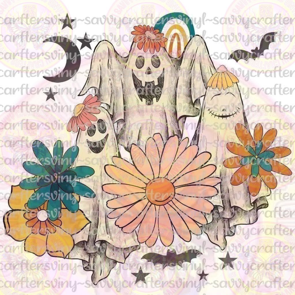Retro Ghosts - Savvy Crafters Vinyl & Gifts