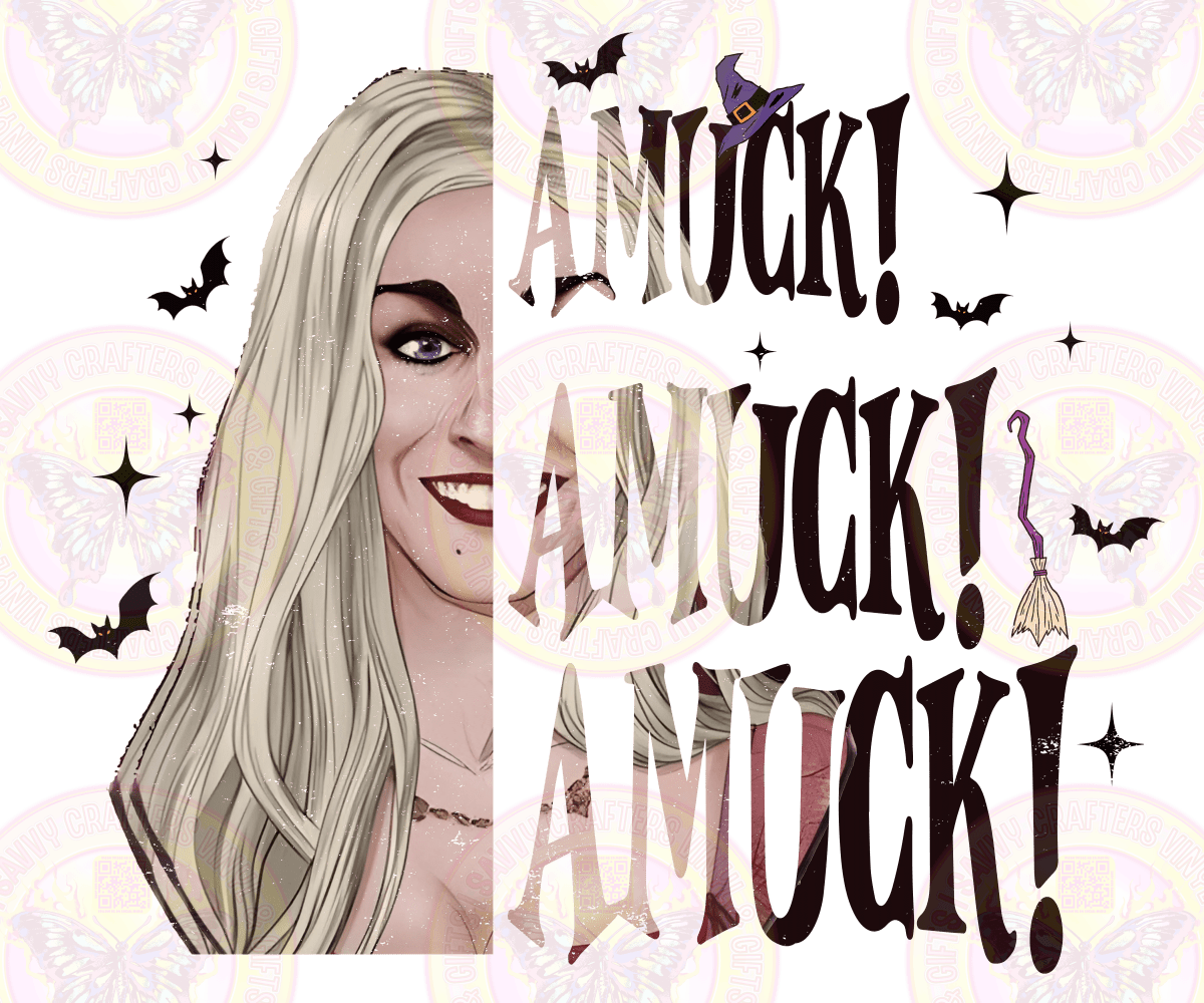 Sarah HP A Muck! - Savvy Crafters Vinyl & Gifts