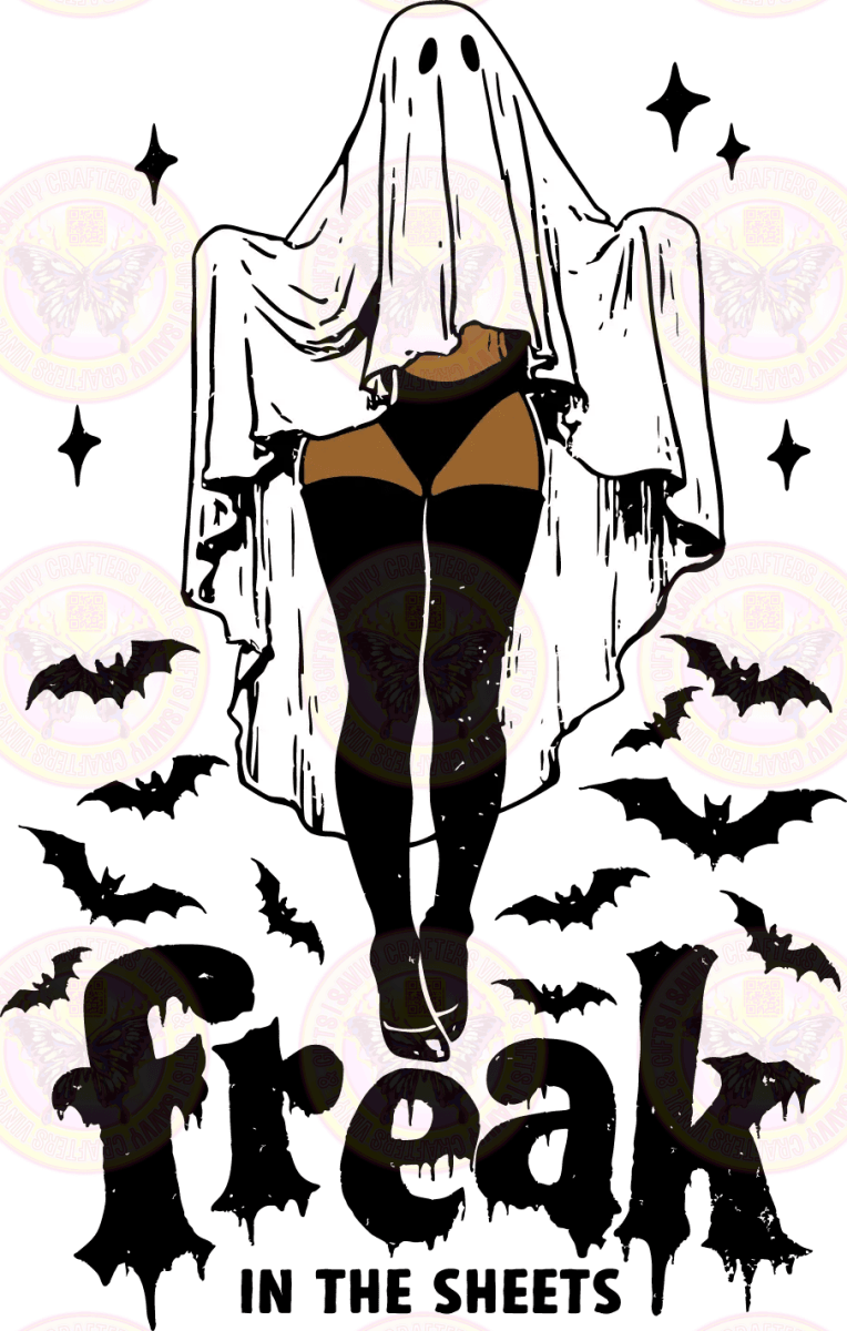 Sheets Freak Funny Naughty Spooky Ghost Girl Melanin - Savvy Crafters Vinyl & Gifts