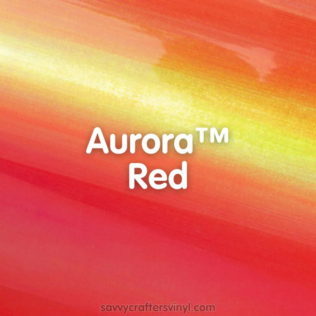 Siser Aurora™ | Red - Savvy Crafters Vinyl & Gifts