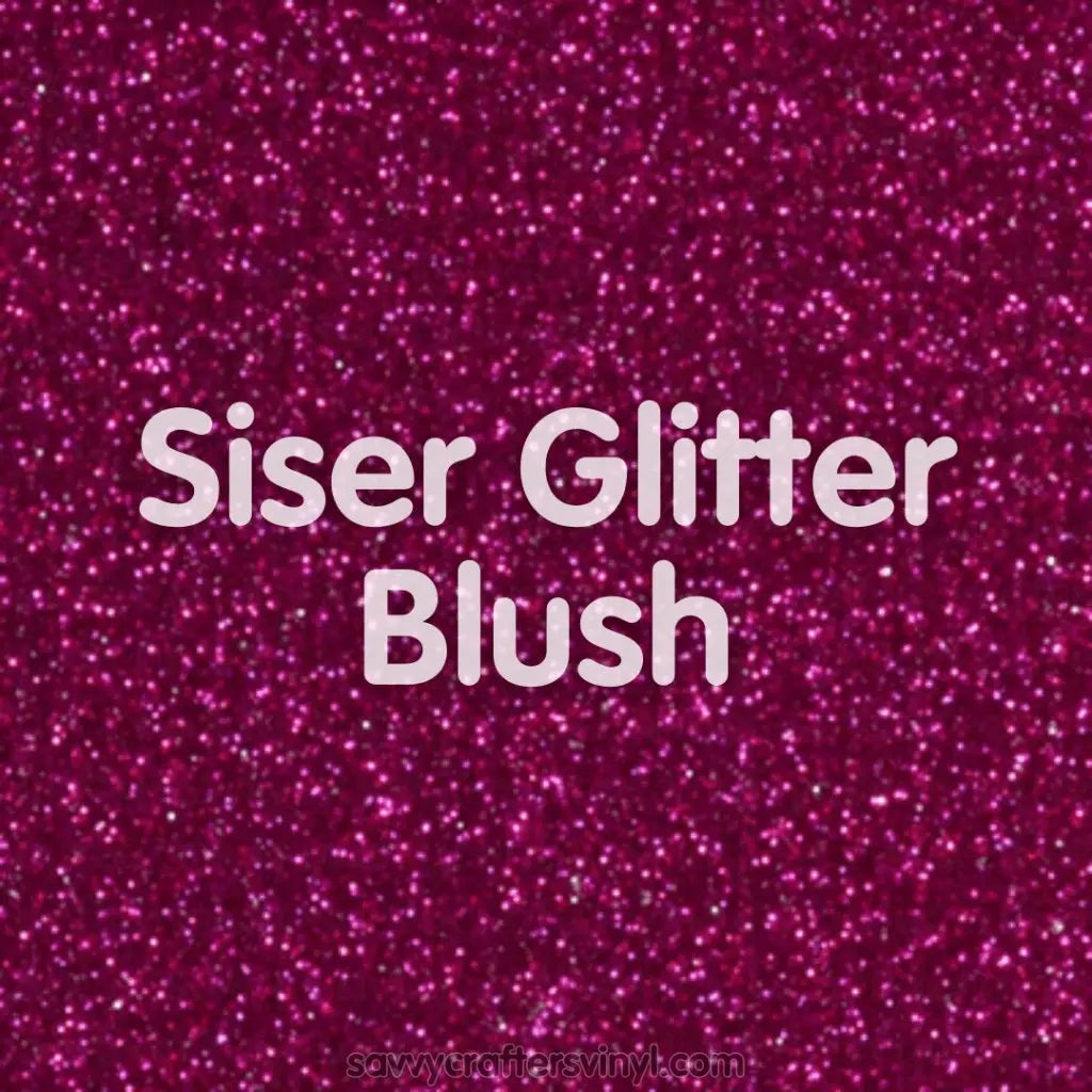 Siser Glitter | Blush - Savvy Crafters Vinyl & Gifts