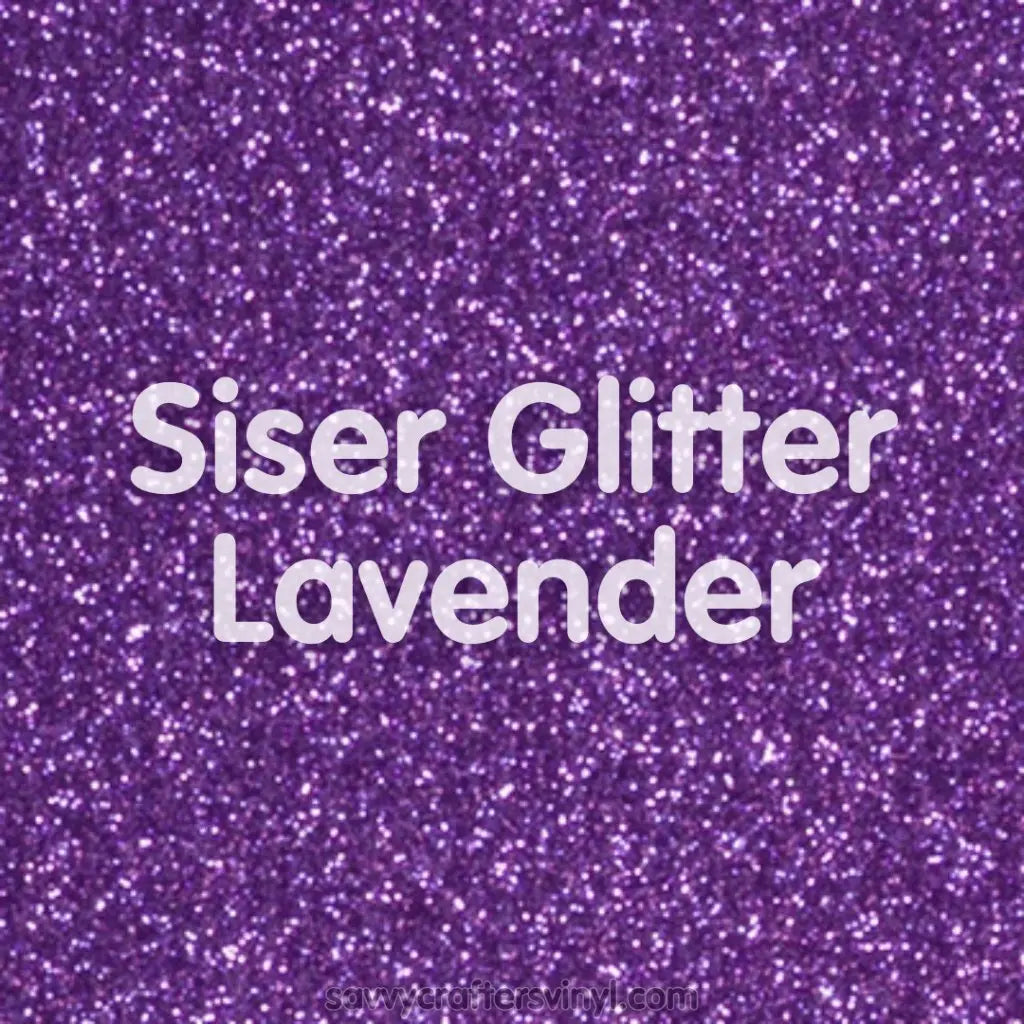 Siser Glitter | Lavender - Savvy Crafters Vinyl & Gifts