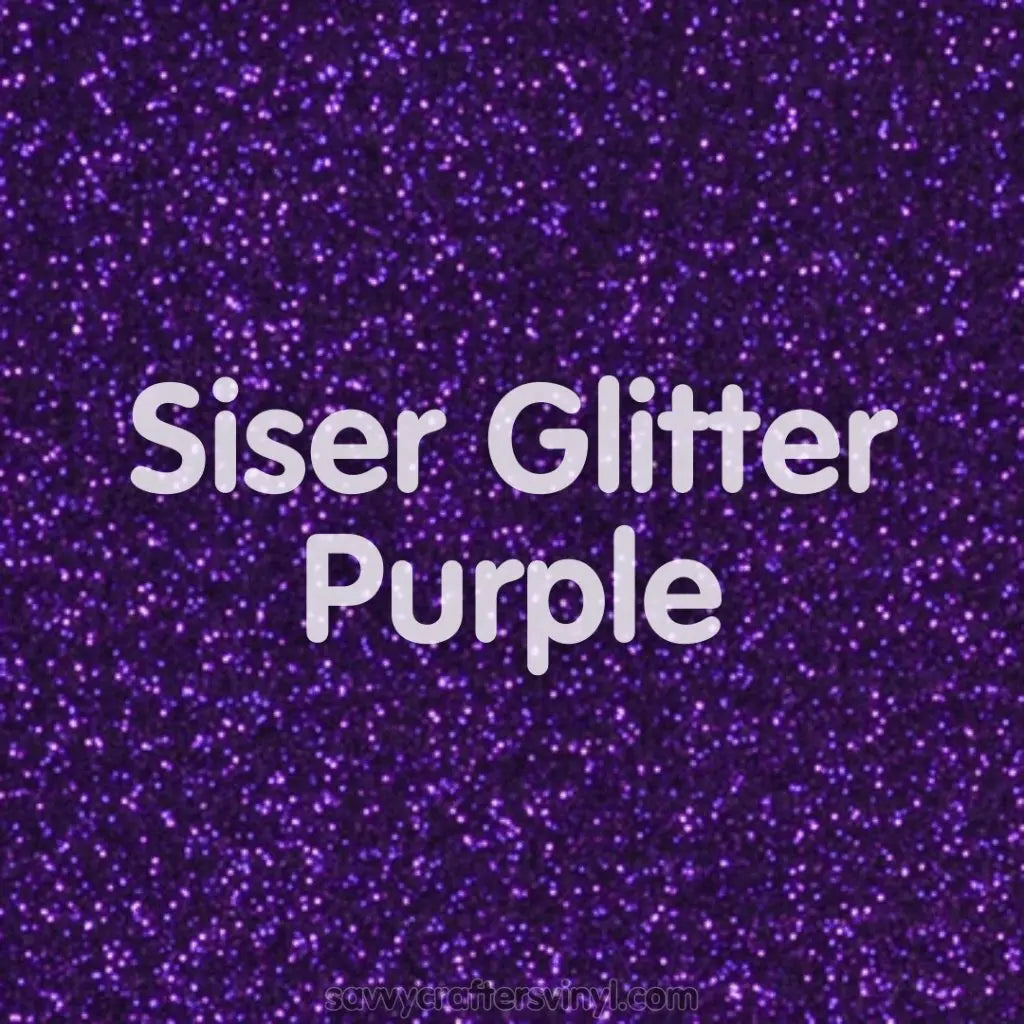 Siser Glitter | Purple - Savvy Crafters Vinyl & Gifts