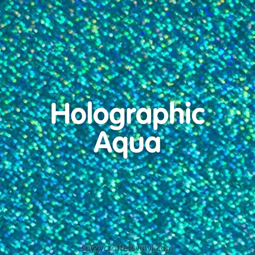Siser Holographic | Aqua - Savvy Crafters Vinyl & Gifts