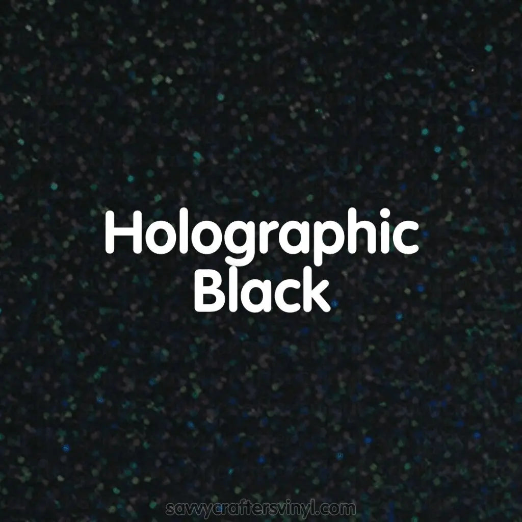 Siser Holographic | Black - Savvy Crafters Vinyl & Gifts
