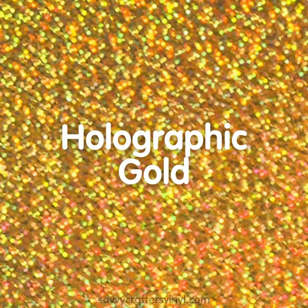 Siser Holographic | Gold - Savvy Crafters Vinyl & Gifts