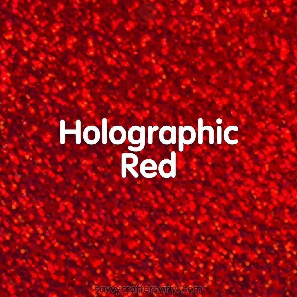 Siser Holographic | Red - Savvy Crafters Vinyl & Gifts