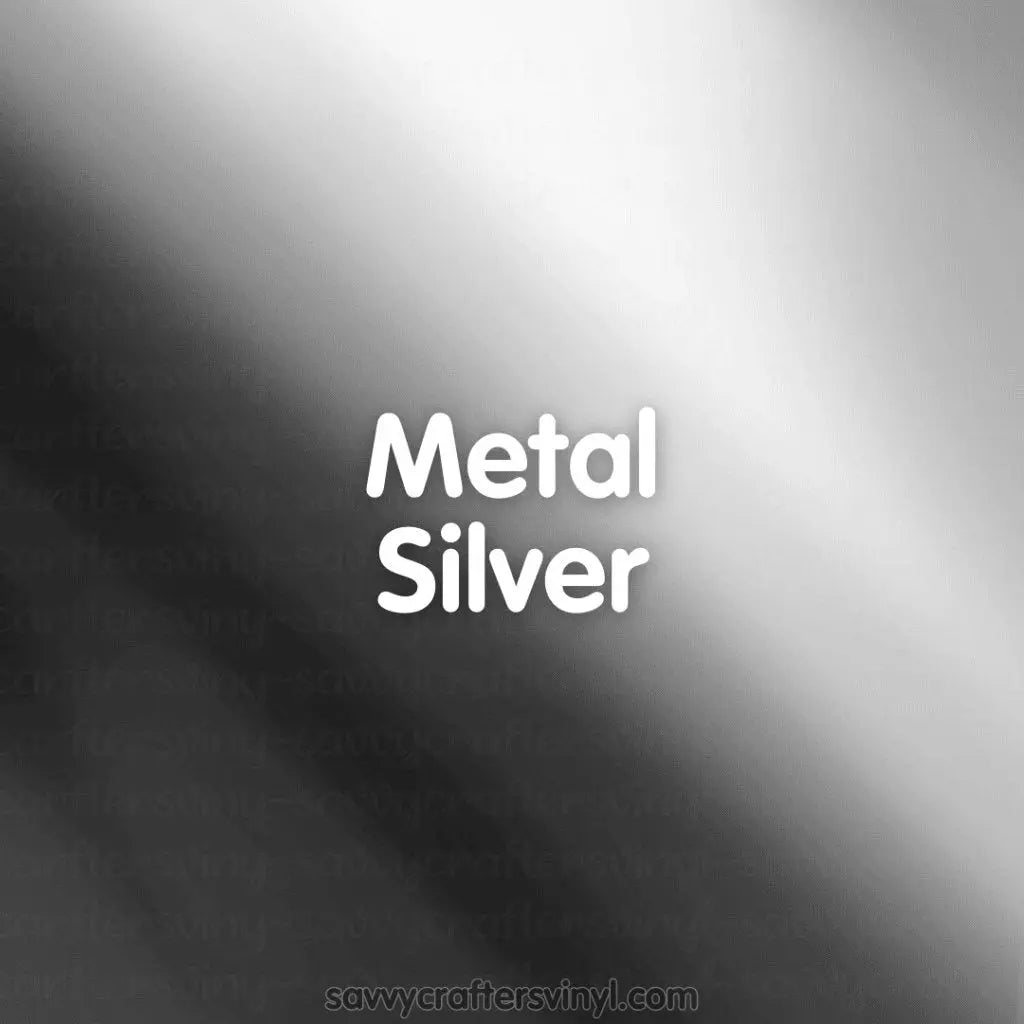 Siser Metal | Silver - Savvy Crafters Vinyl & Gifts