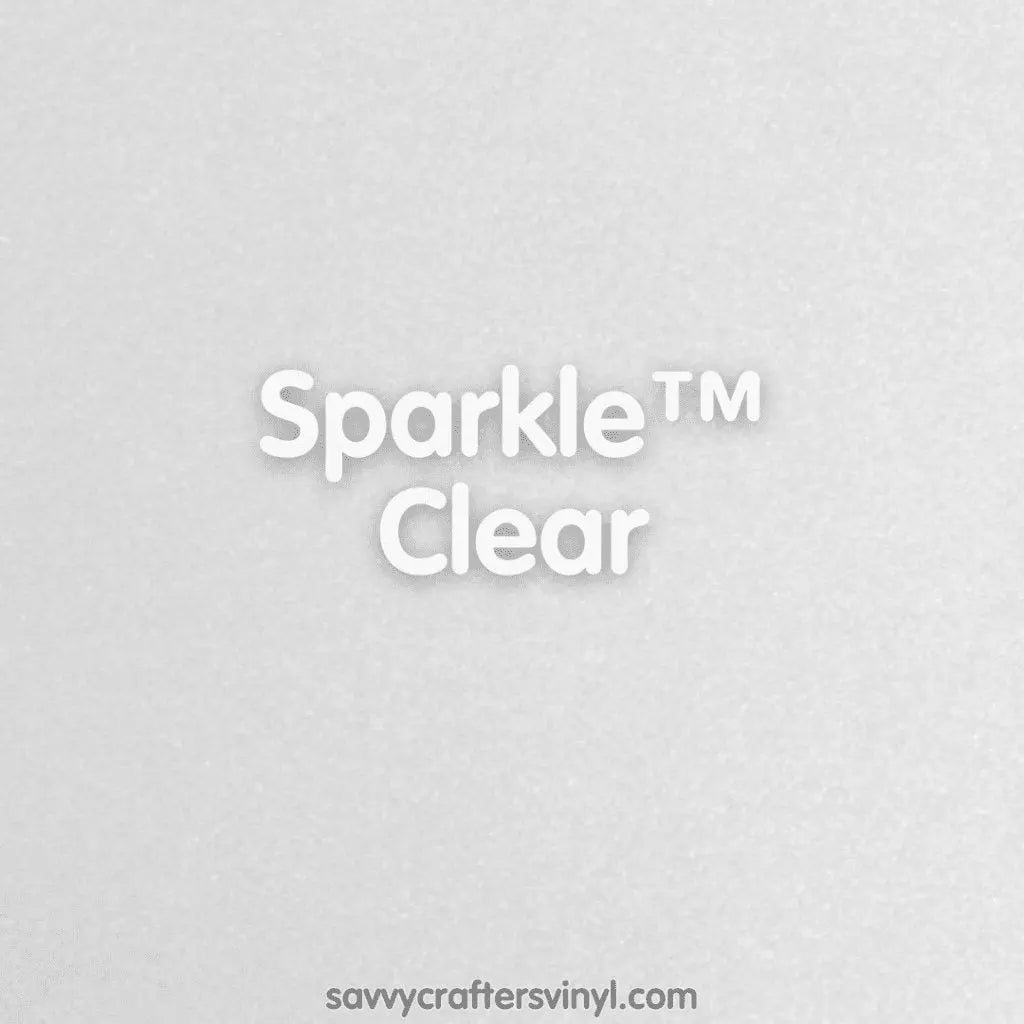 Siser Sparkle™ | Clear - Savvy Crafters Vinyl & Gifts