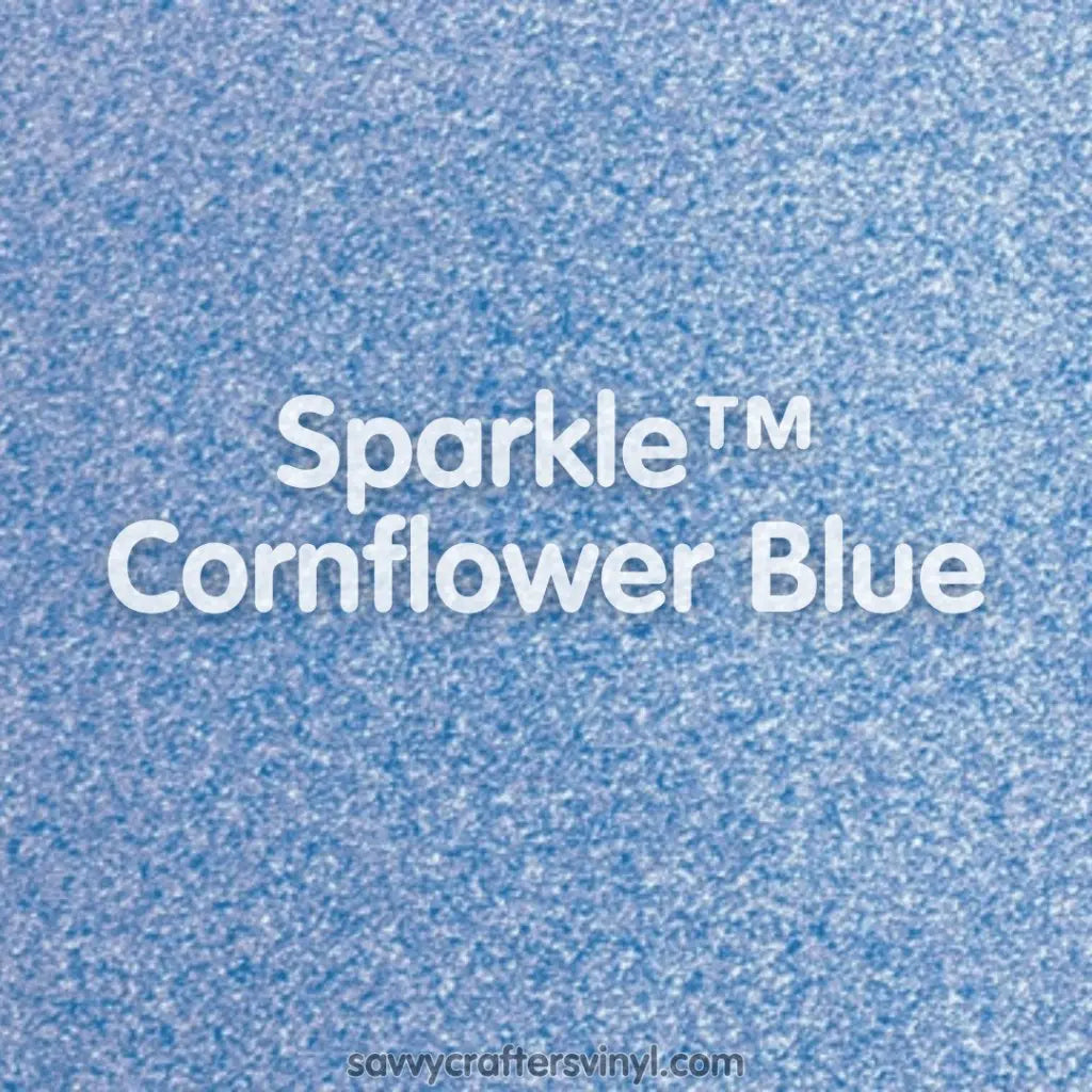 Siser Sparkle™ | Cornflower Blue - Savvy Crafters Vinyl & Gifts