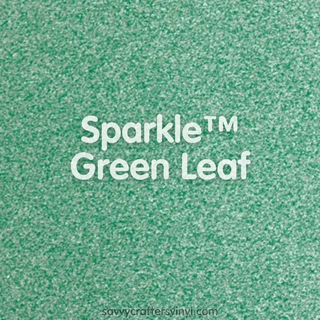 Siser Sparkle™ | Green Leaf - Savvy Crafters Vinyl & Gifts