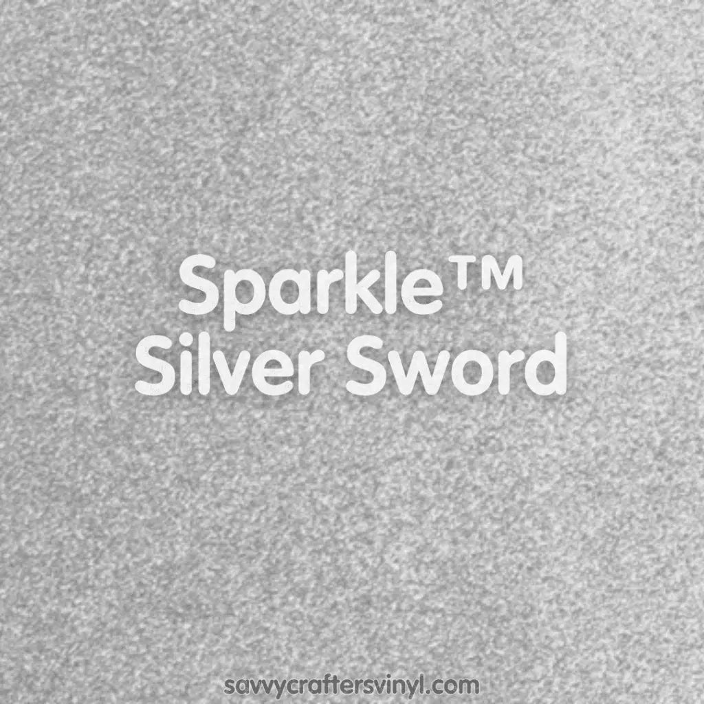 Siser Sparkle™ | Silver Sword - Savvy Crafters Vinyl & Gifts