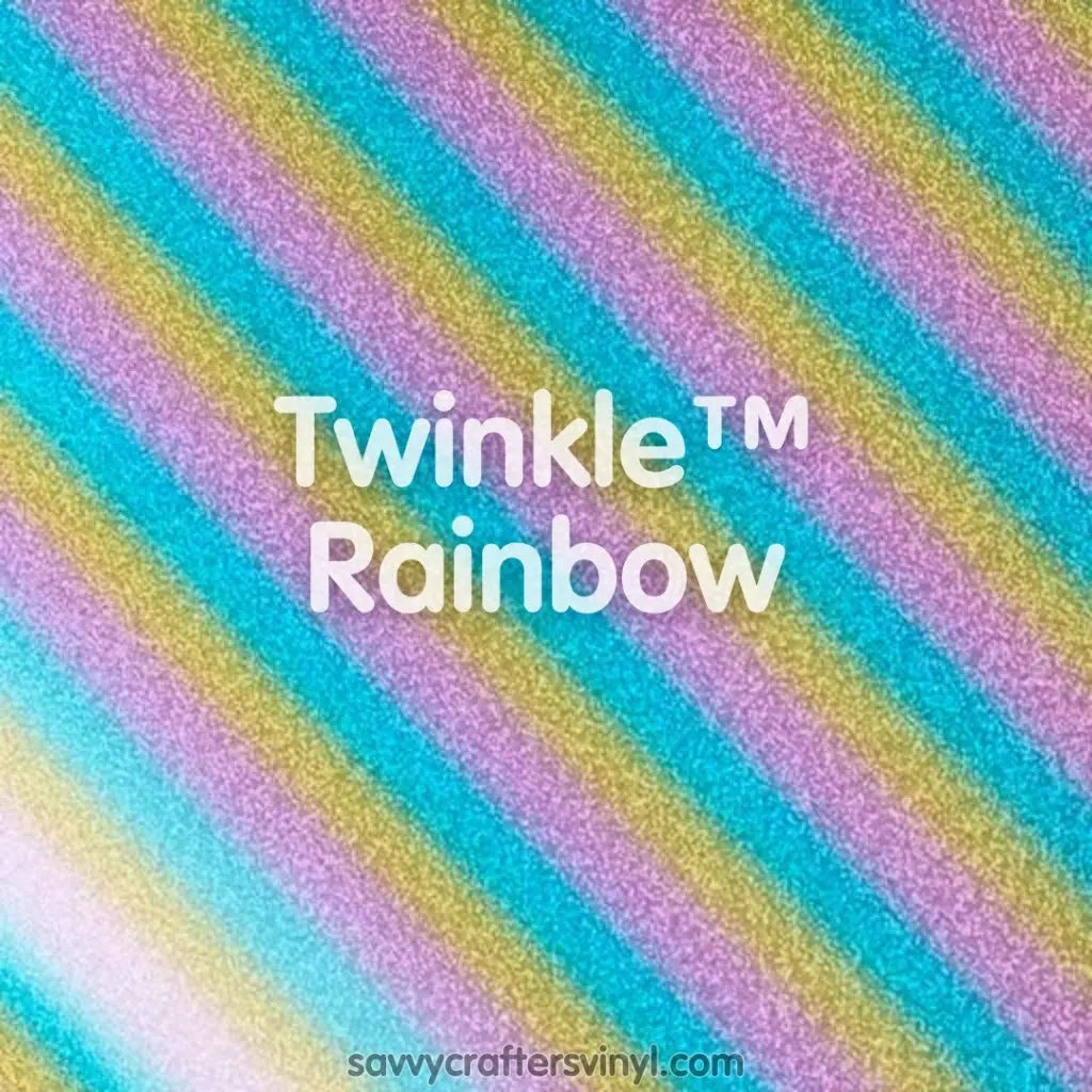 Siser Twinkle™ | Rainbow - Savvy Crafters Vinyl & Gifts