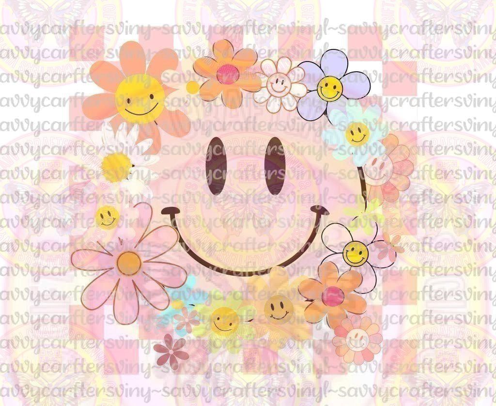 Smile Flowers - Savvy Crafters Vinyl & Gifts