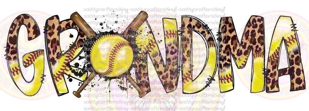 Softball Grandma - Savvy Crafters Vinyl & Gifts