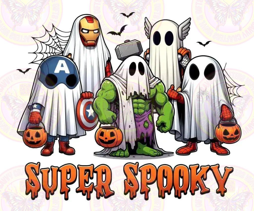 Super Spooky Super Hero - Savvy Crafters Vinyl & Gifts