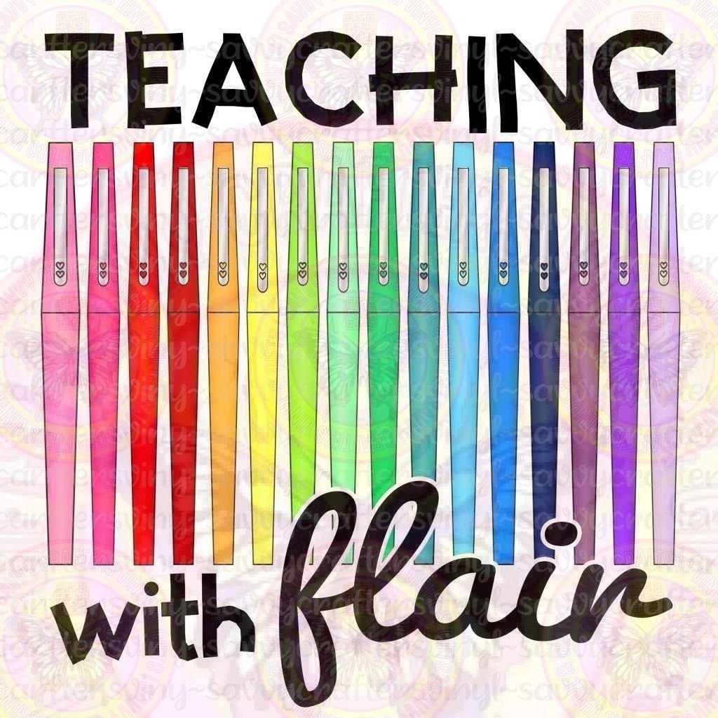 Teaching with Flair - Savvy Crafters Vinyl & Gifts