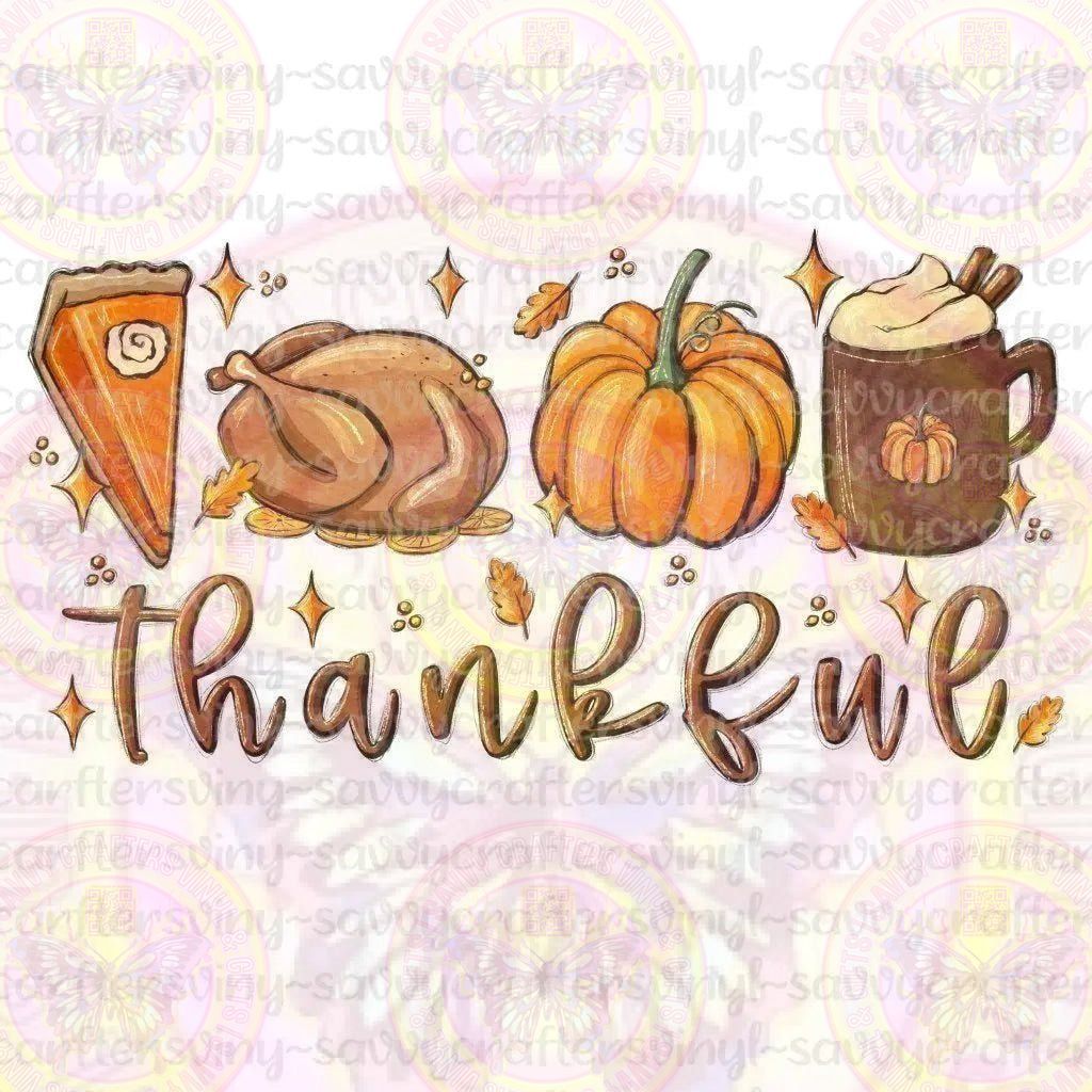Thankful Thanksgiving - Savvy Crafters Vinyl & Gifts