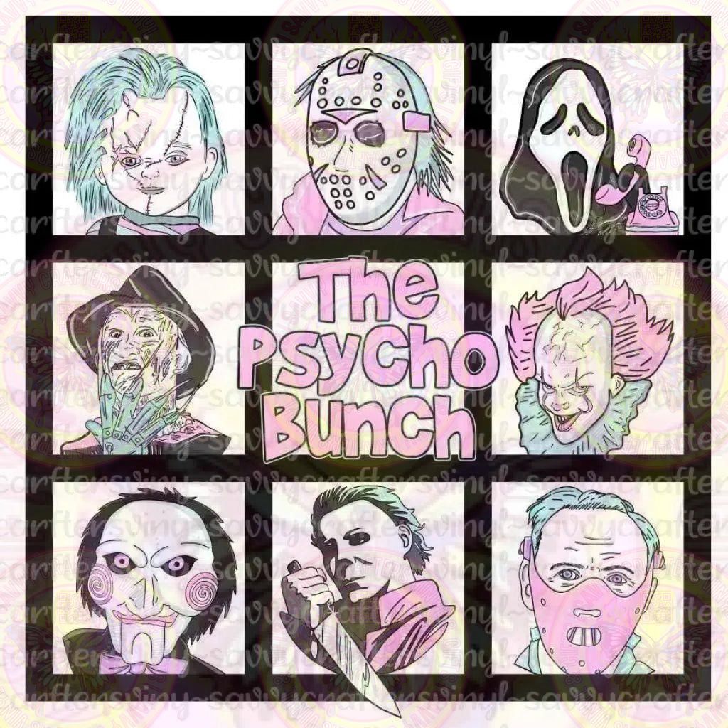 The Psycho Bunch Pastel - Savvy Crafters Vinyl & Gifts