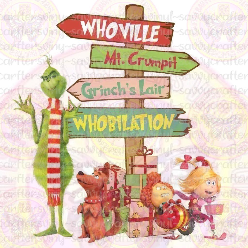 The Road to Grinch - Savvy Crafters Vinyl & Gifts