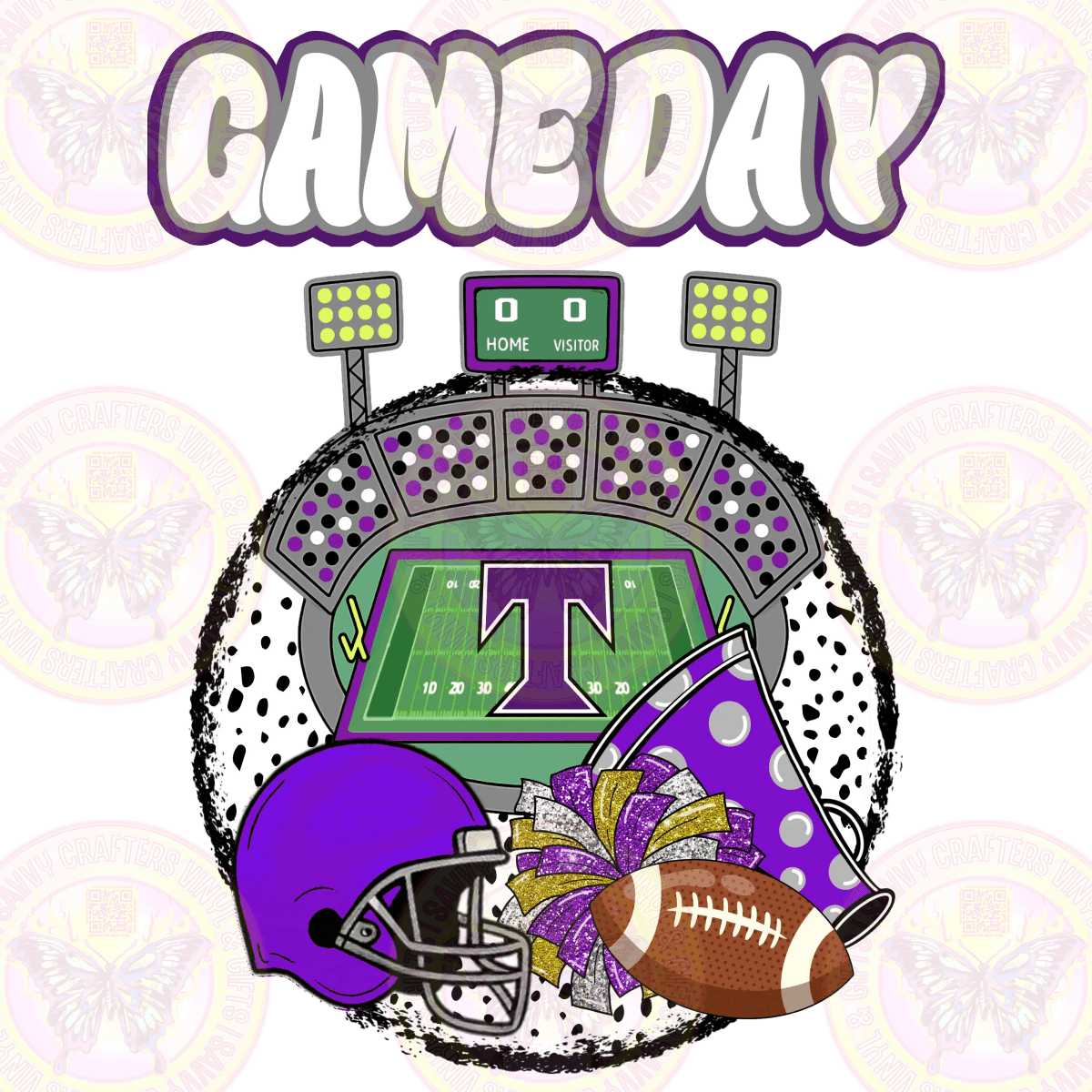 Trinity Game Day Stadium - Savvy Crafters Vinyl & Gifts