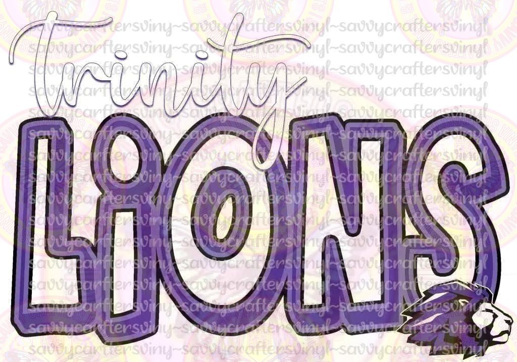 Trinity Lions Head - Savvy Crafters Vinyl & Gifts