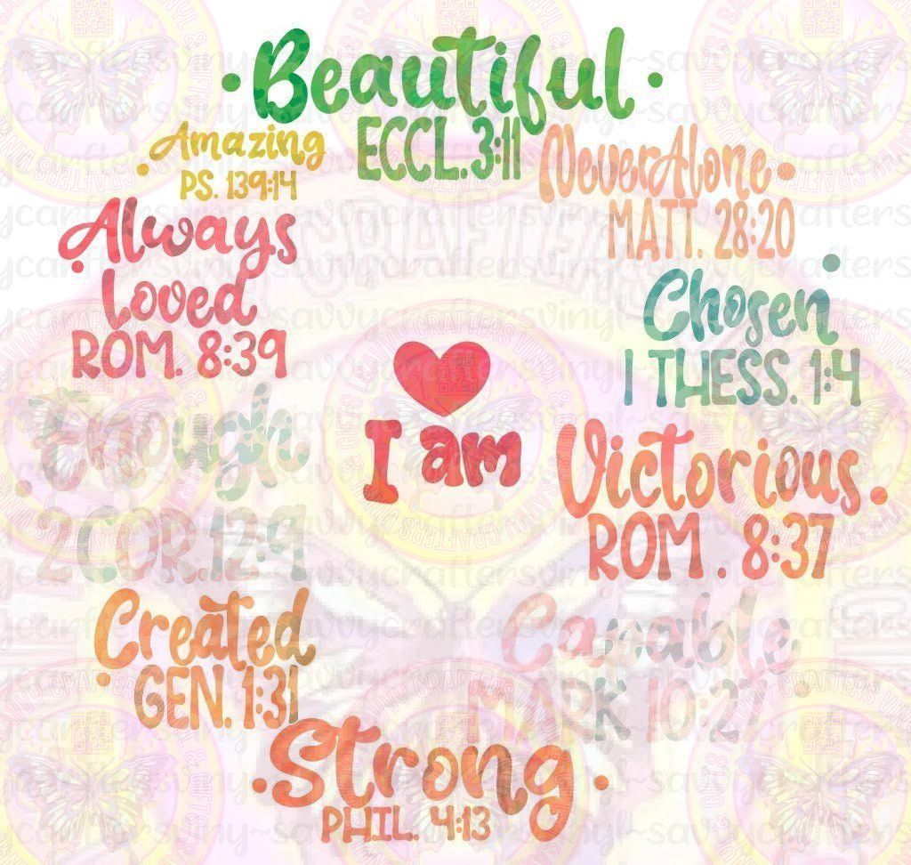 Verses of the Bible Easter - Savvy Crafters Vinyl & Gifts