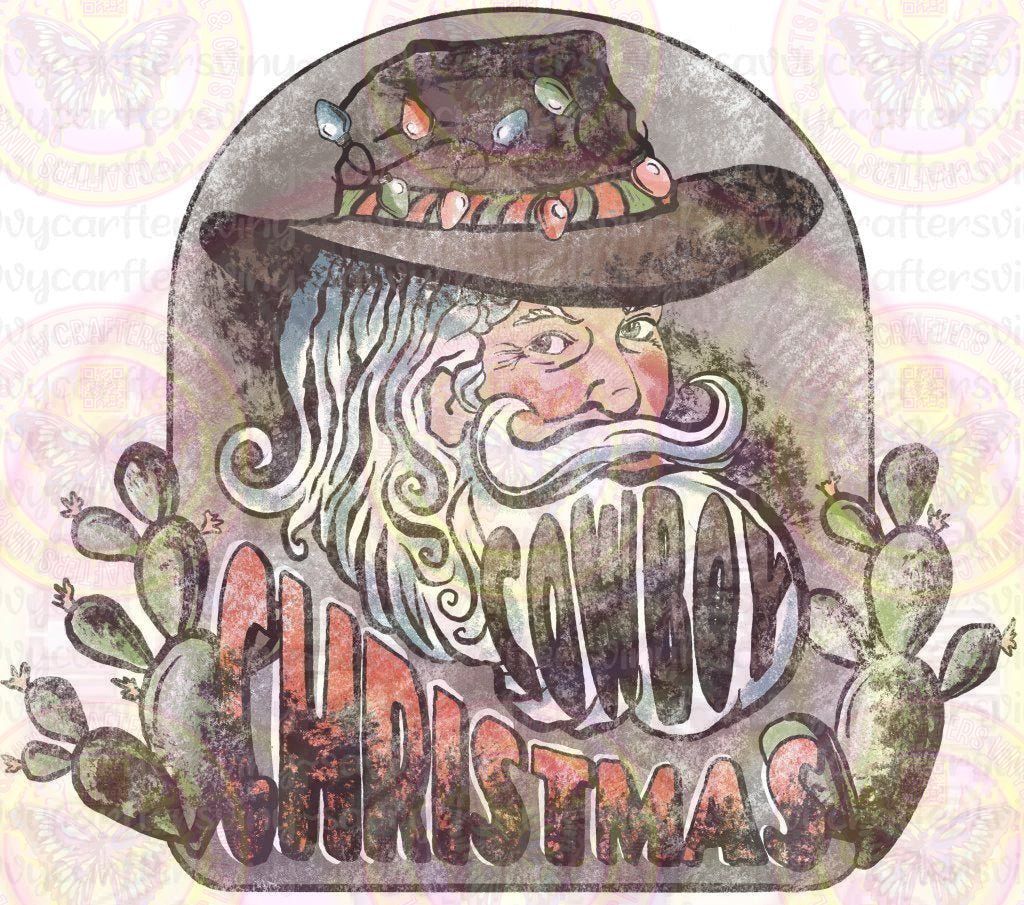 Vintage Cowboy Christmas - Savvy Crafters Vinyl & Gifts