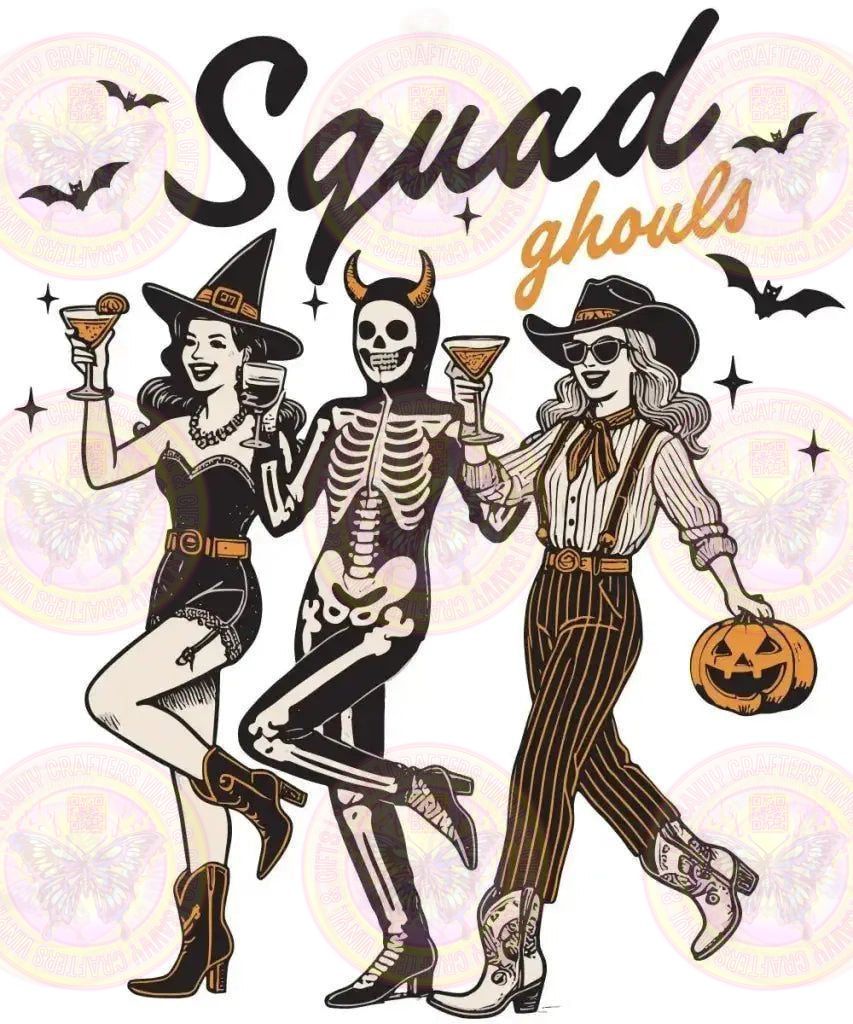 Vintage Halloween Squad Goals - Savvy Crafters Vinyl & Gifts