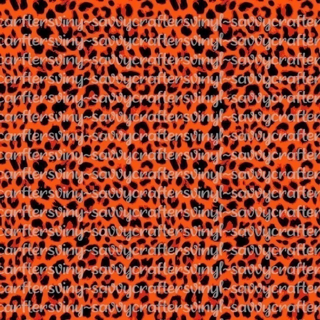 Autumn Leopard - Savvy Crafters Vinyl & Gifts