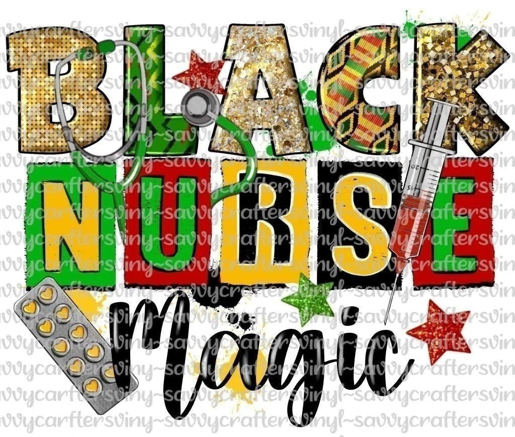 Black Magic Nurse - Savvy Crafters Vinyl & Gifts