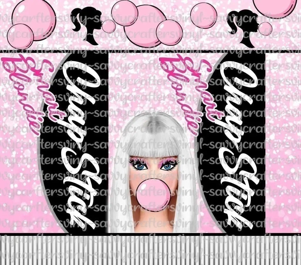 Chapstick Bar B 20oz Tumbler Wrap - Savvy Crafters Vinyl & Gifts