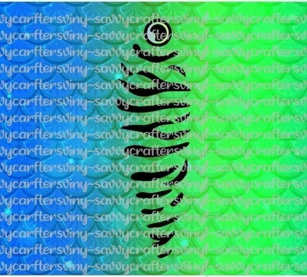 Fishing Lure 20 oz Tumbler Wrap - Savvy Crafters Vinyl & Gifts