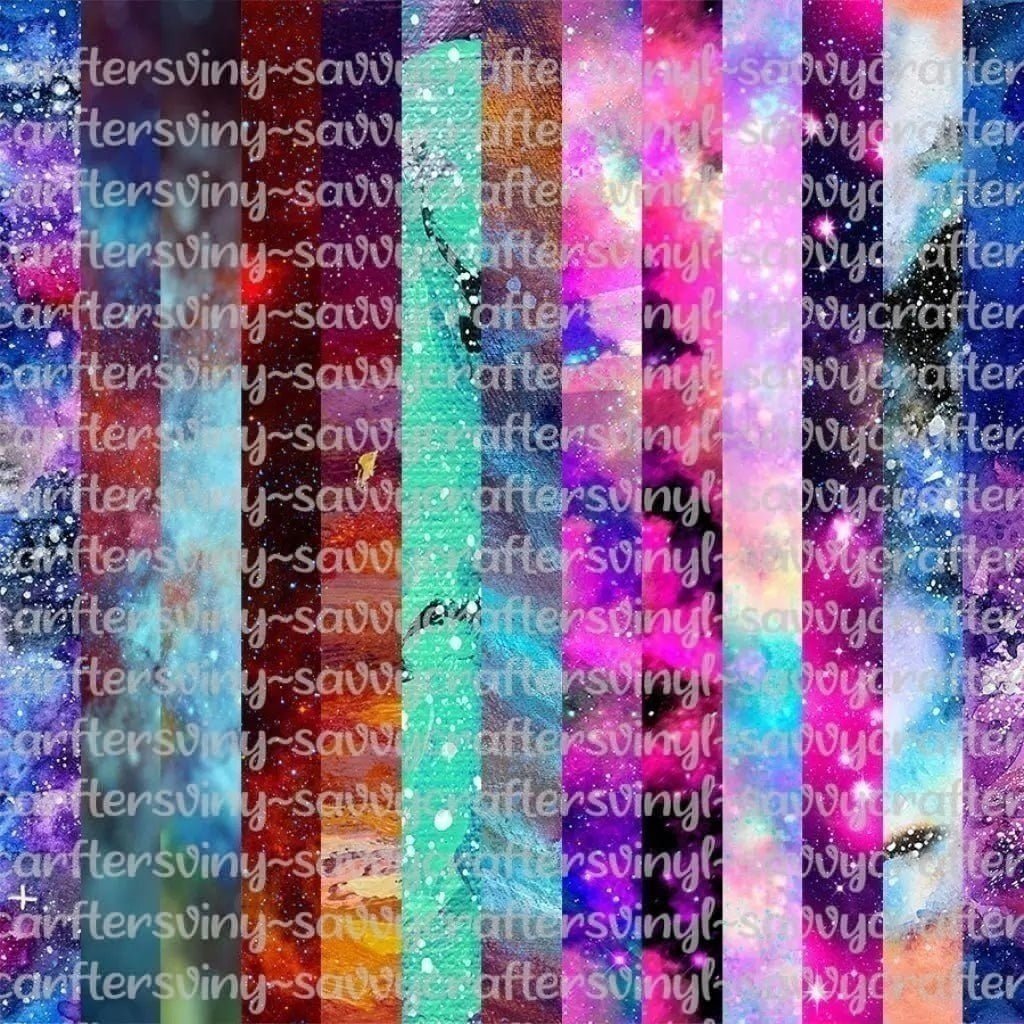 Galaxy Collection 1 (11 Colors) - Savvy Crafters Vinyl & Gifts